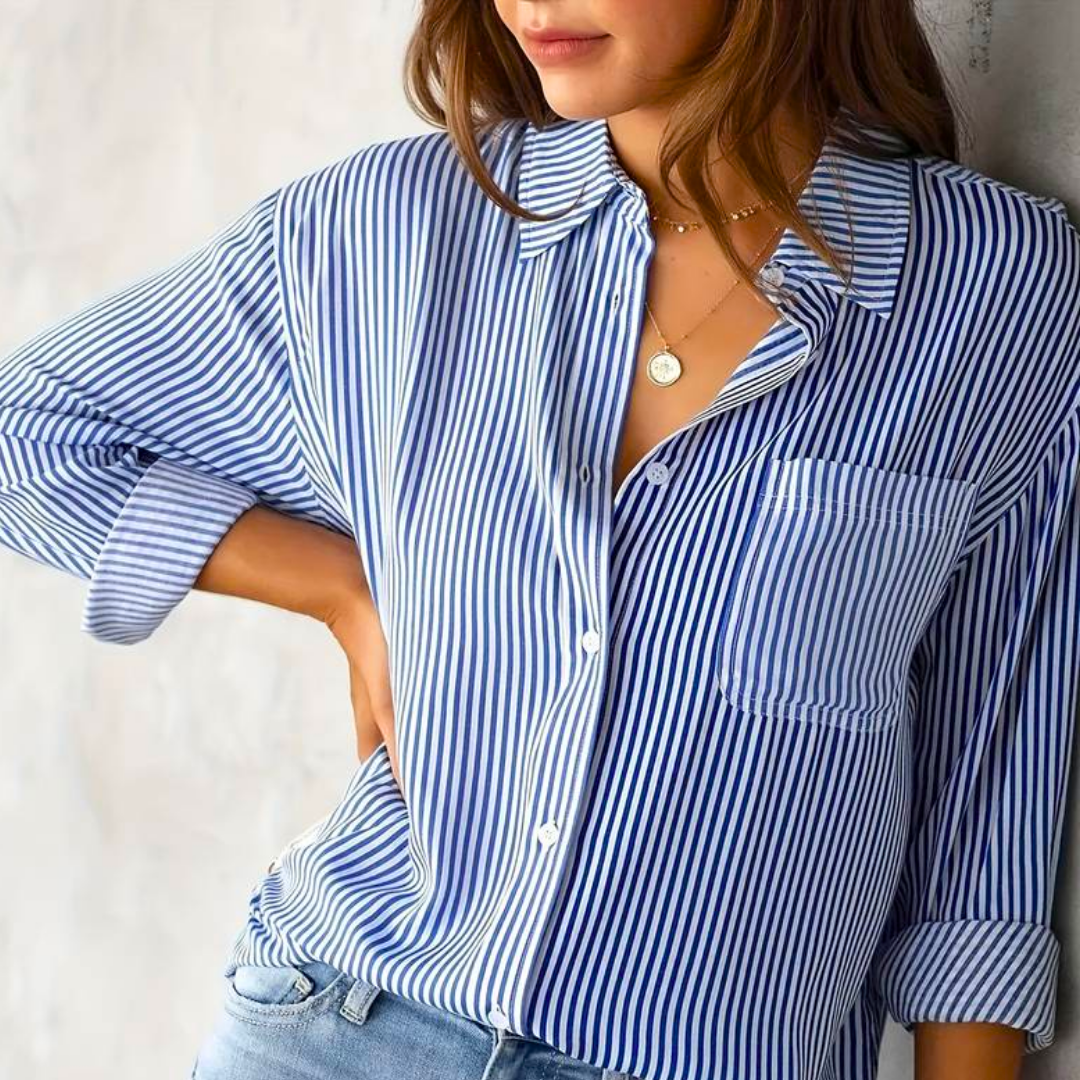 Vera – Chic Tailored Blouse