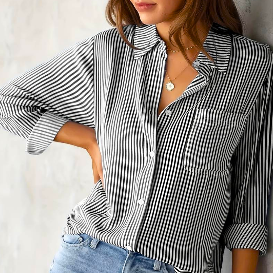 Vera – Chic Tailored Blouse