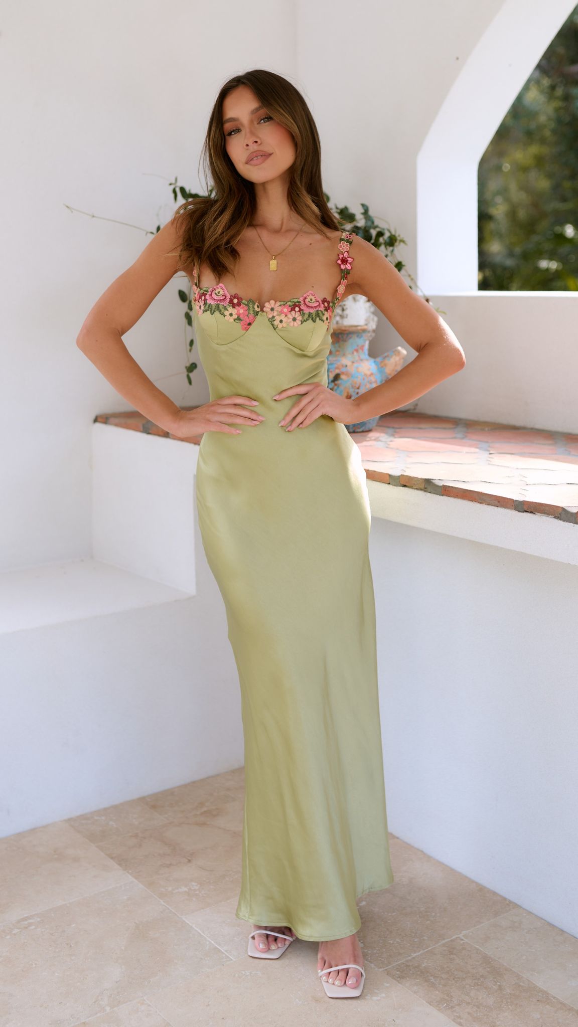Rhea – Delicate Women's Dress
