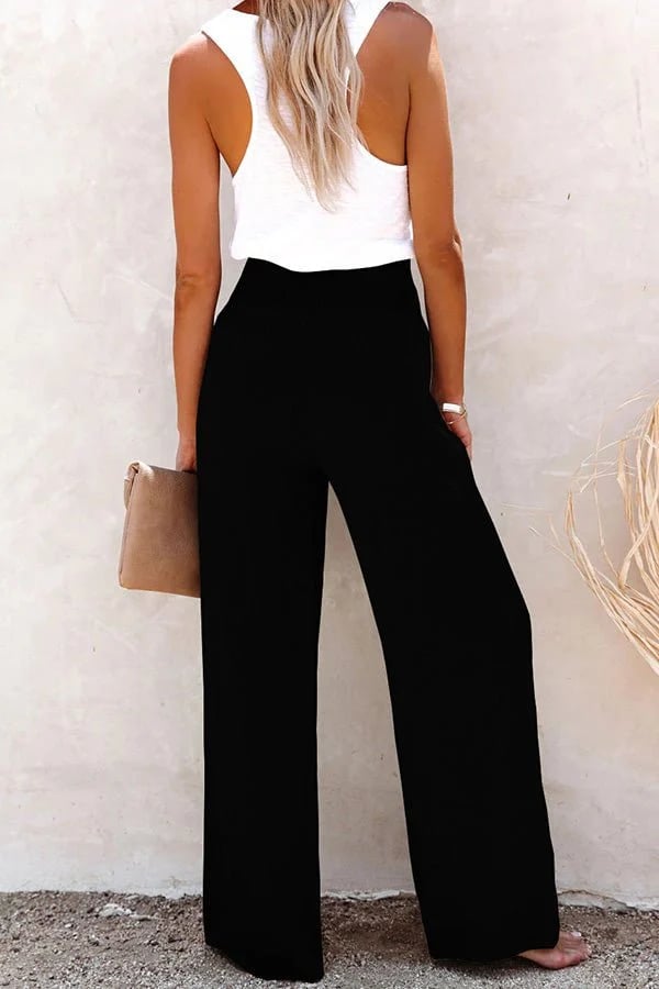 Kaweka - Easygoing High-Waist Trousers