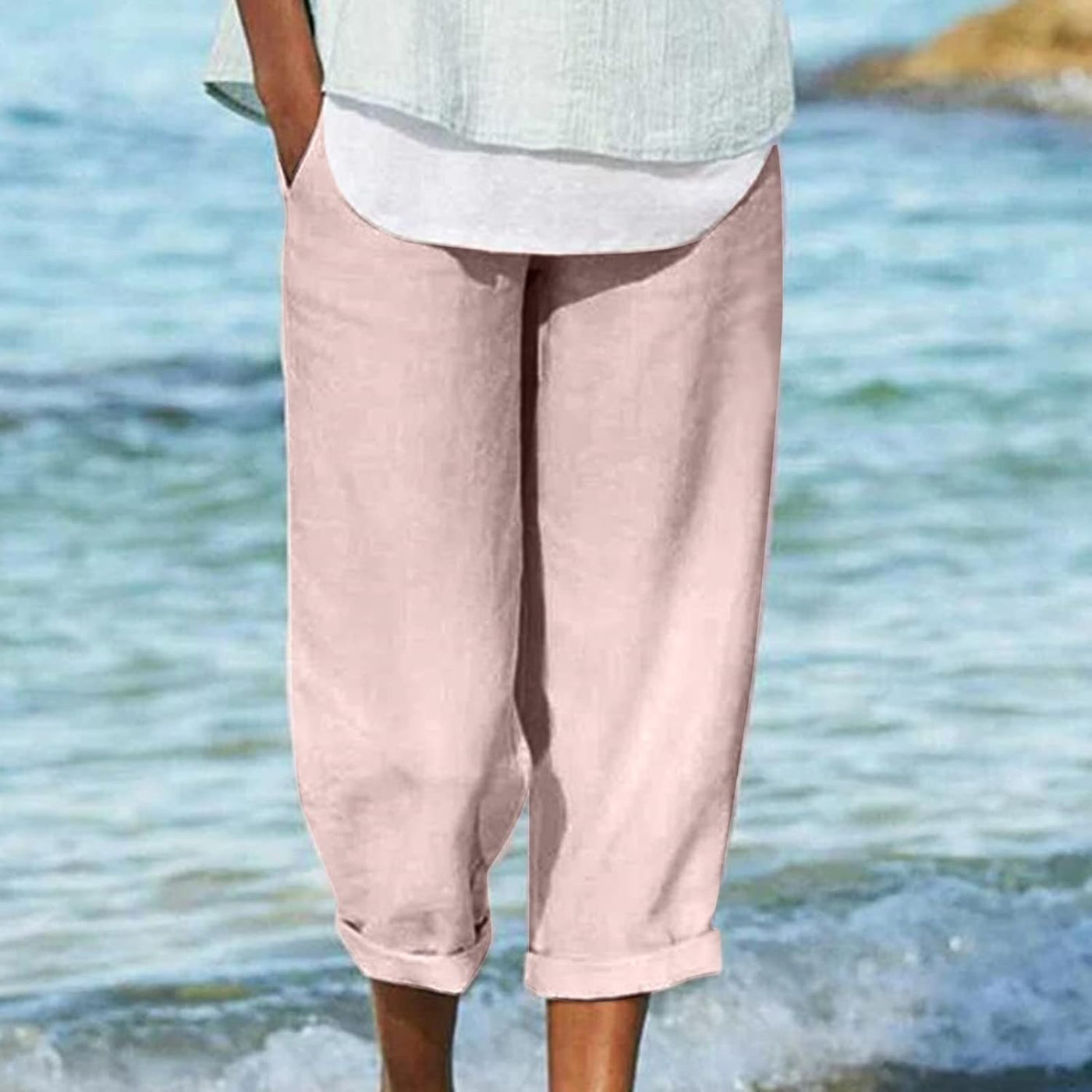 Chuala - Stylish Cropped Trousers