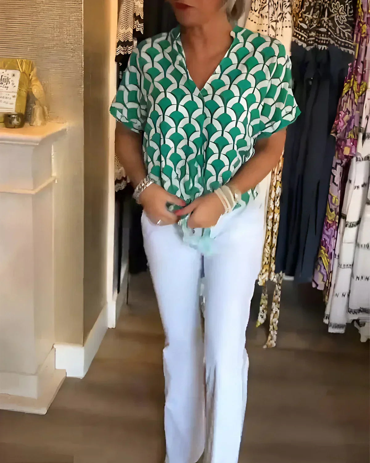 Amelia – Breezy Elegance Blouse