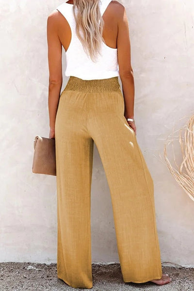 Kaweka - Easygoing High-Waist Trousers