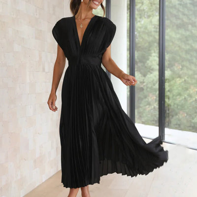 Rhea – Elegant Printed Maxi Dress