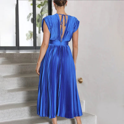 Rhea – Elegant Printed Maxi Dress