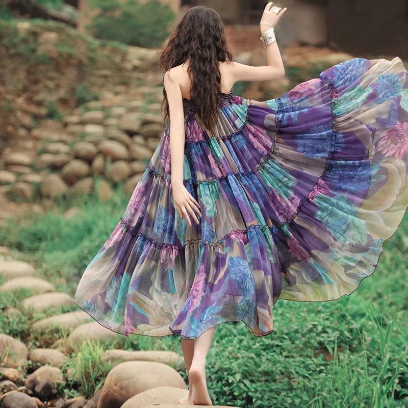 Long Skirt "Zoé"