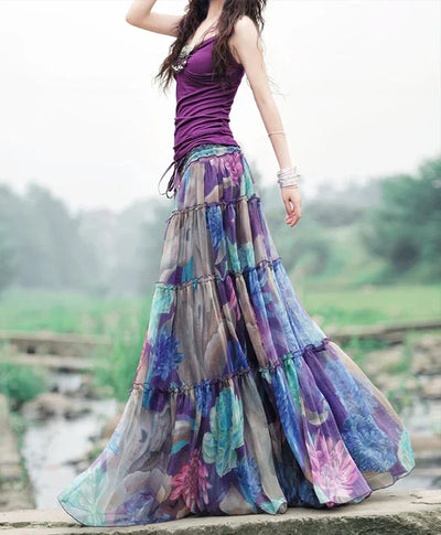 Long Skirt "Zoé"