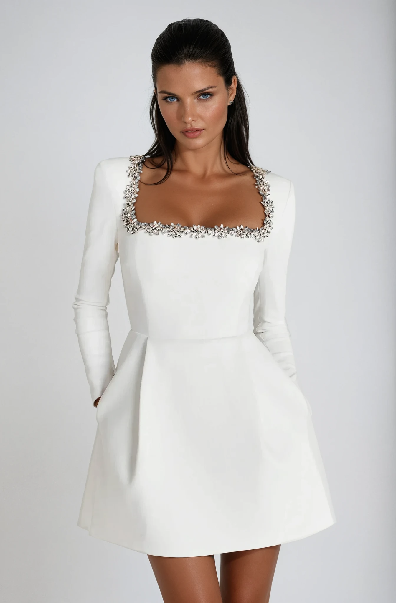 Alma – Enchanting Ruffled Romantic Dress