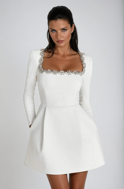 Alma – Enchanting Ruffled Romantic Dress