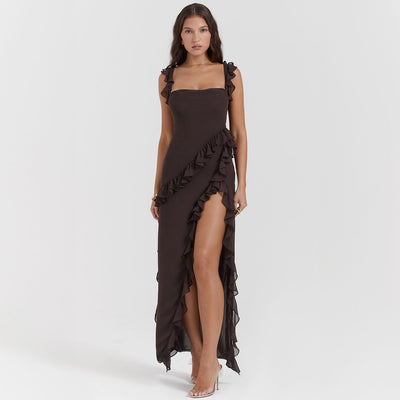 Arianna - Ruffled Maxi Dress