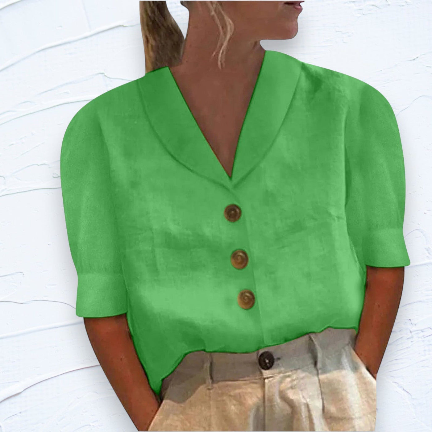 Stella – Chic Striped Blouse