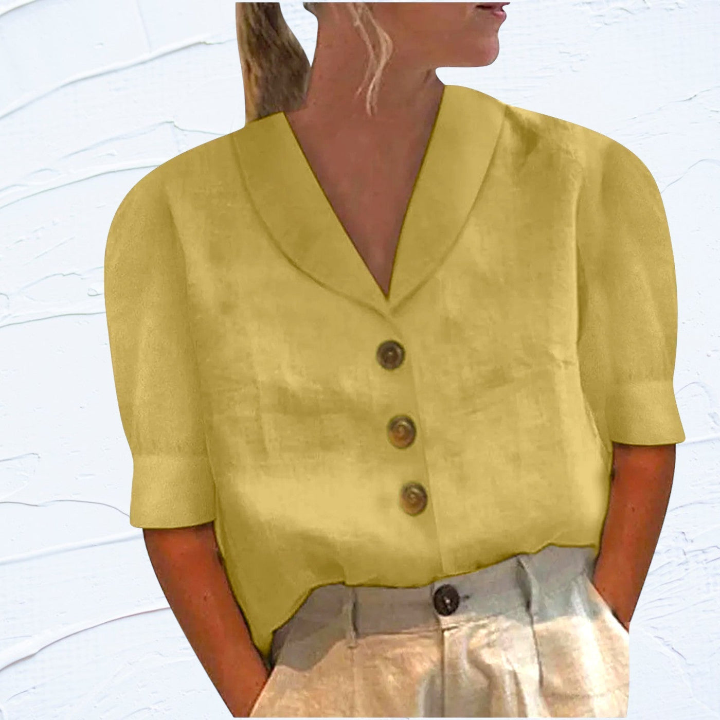 Stella – Chic Striped Blouse