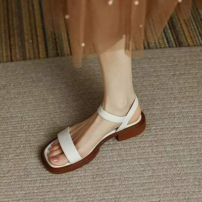LINDSY | ELEGANT LEATHER SANDALS