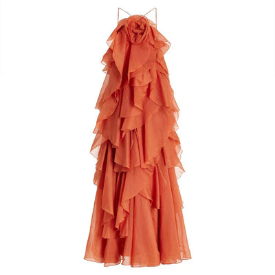Eliza – Multi-Layered Floral Dress for Summer