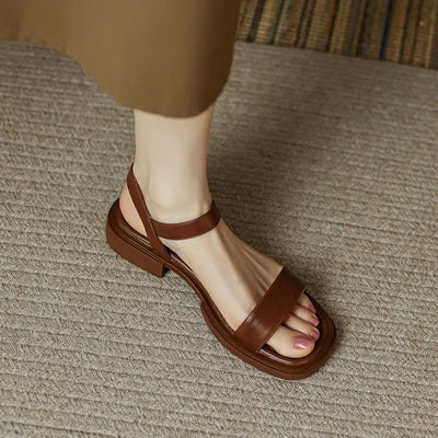 LINDSY | ELEGANT LEATHER SANDALS