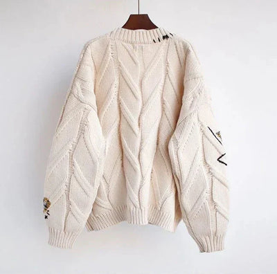 Zoe™ - Embroidered Knitted Cardigan