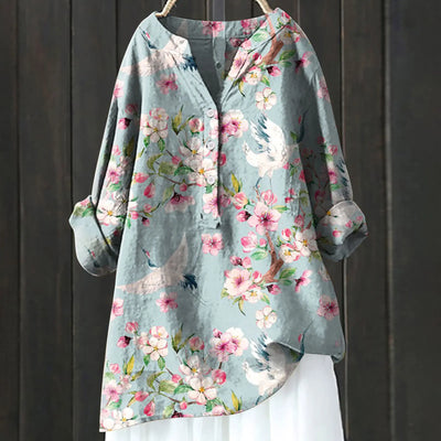 Zara – Elegant Layered Blouse