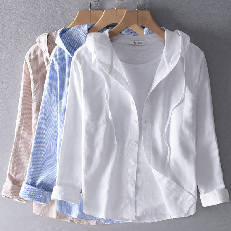 Toti | Hooded cotton blouse