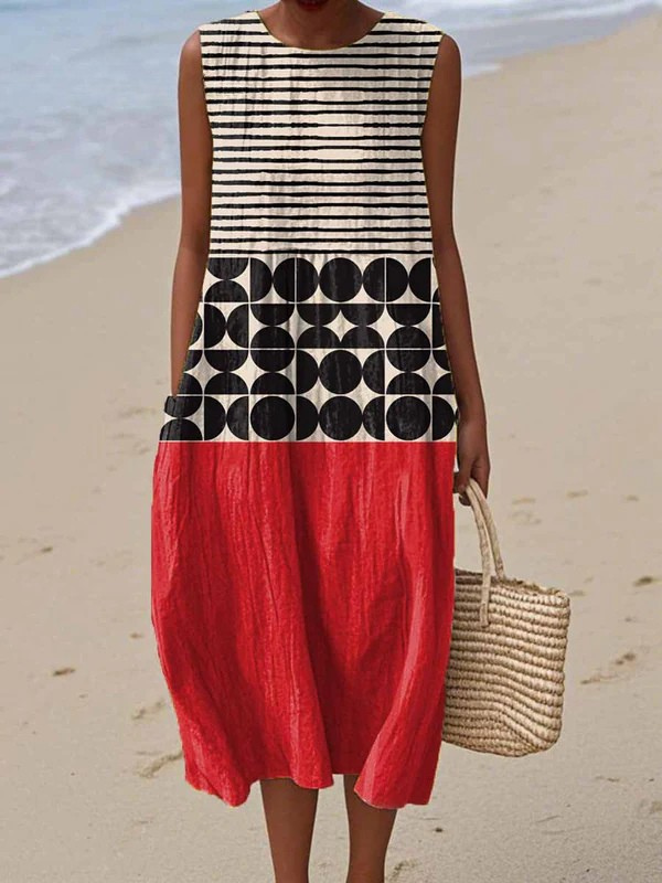 Layla - Casual Midi Dress for Everyday Wear