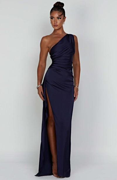 Vivian – Elegant Flowing Printed Dress