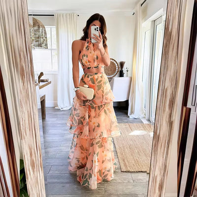 Clara – Bohemian Lace Maxi Dress with Breezy Vibes
