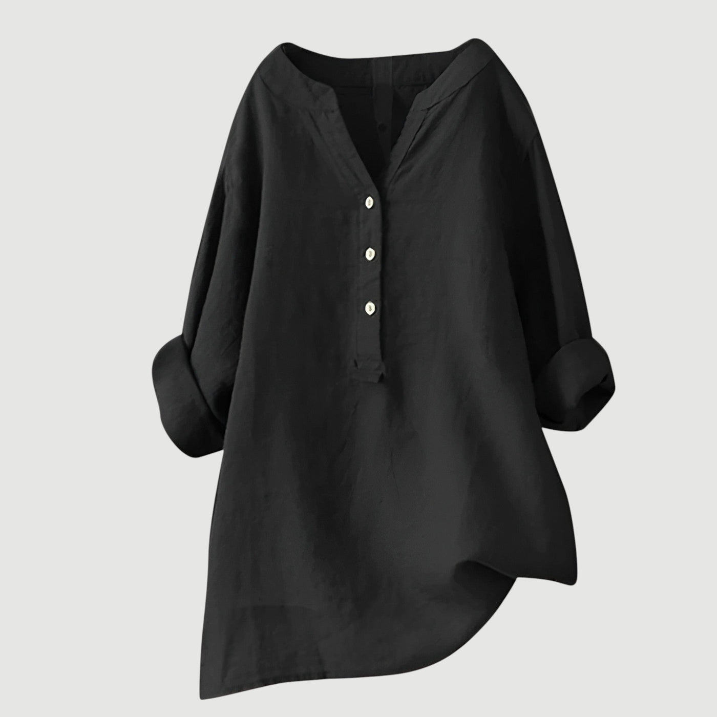 Ava™ - Airy and Comfortable Linen Shirt with Buttons