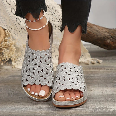 Ella™ - Elegant Floral Comfort Sandals