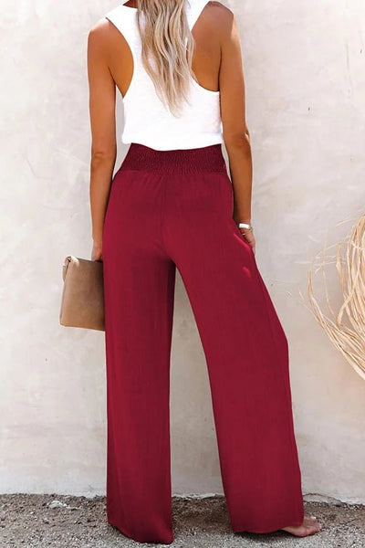 Kaweka - Easygoing High-Waist Trousers