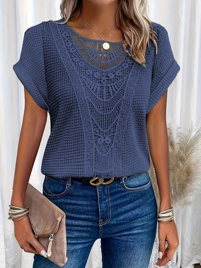 Beautifully Detailed Knitted Top