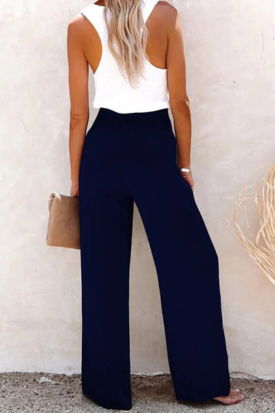 Kaweka - Easygoing High-Waist Trousers