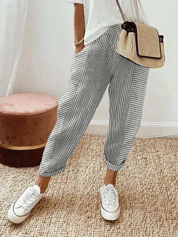Kahüra - Striped Trousers