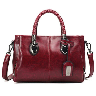 Everyday Elegance Leather Handbag
