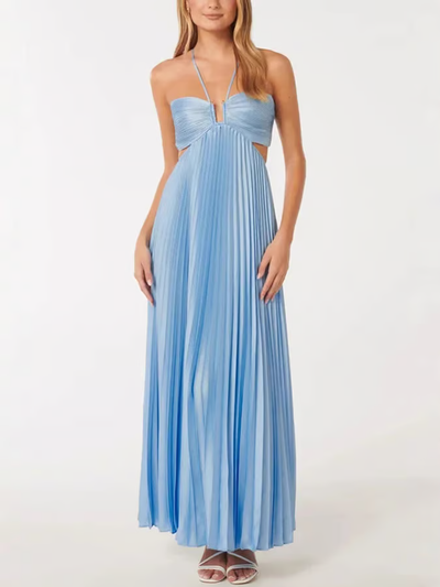 Lina – Classic Draped Dress