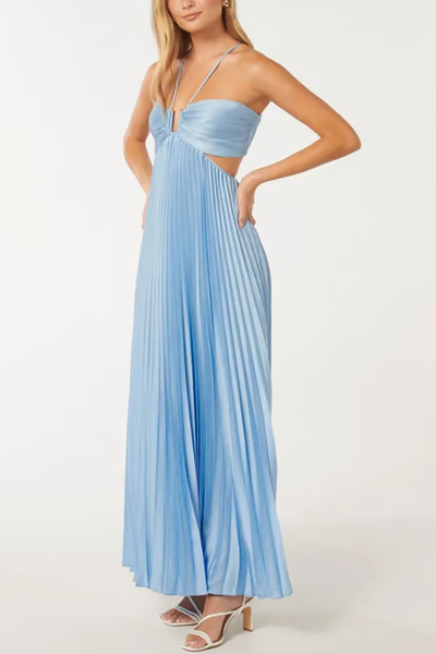Lina – Classic Draped Dress