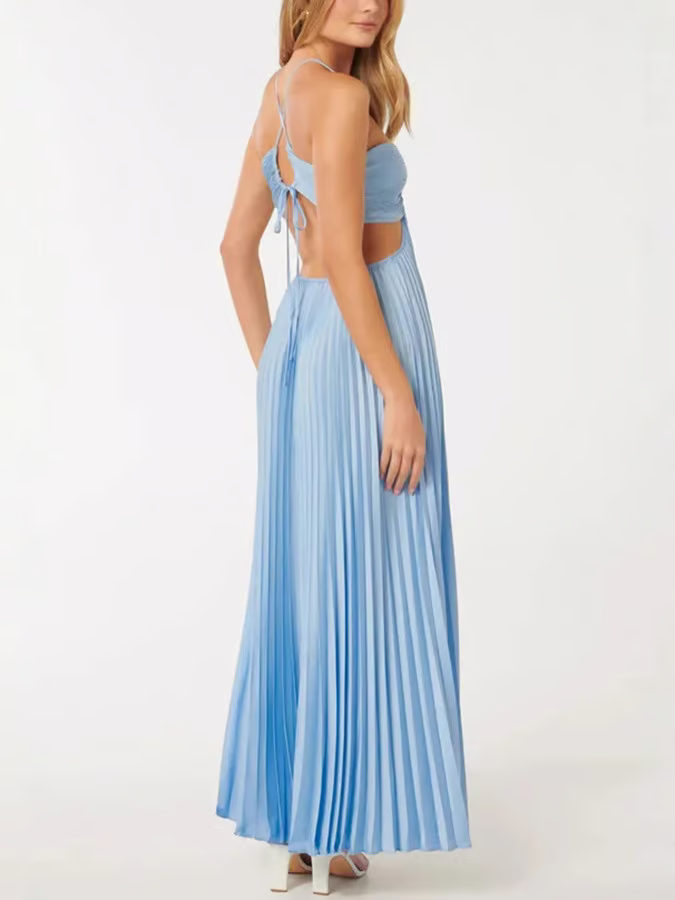 Lina – Classic Draped Dress