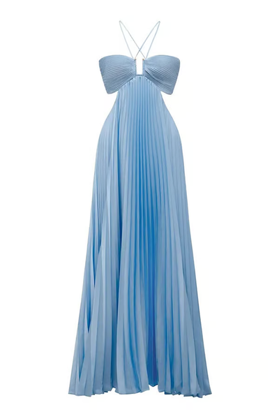 Lina – Classic Draped Dress