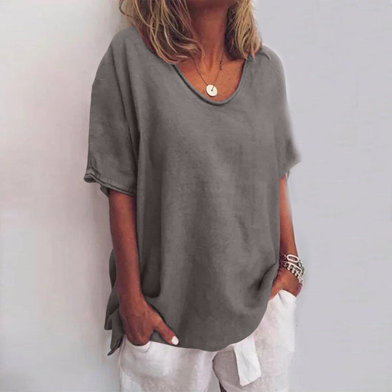 Luna – Sleek Comfort Blouse