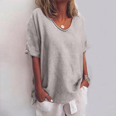 Luna – Sleek Comfort Blouse