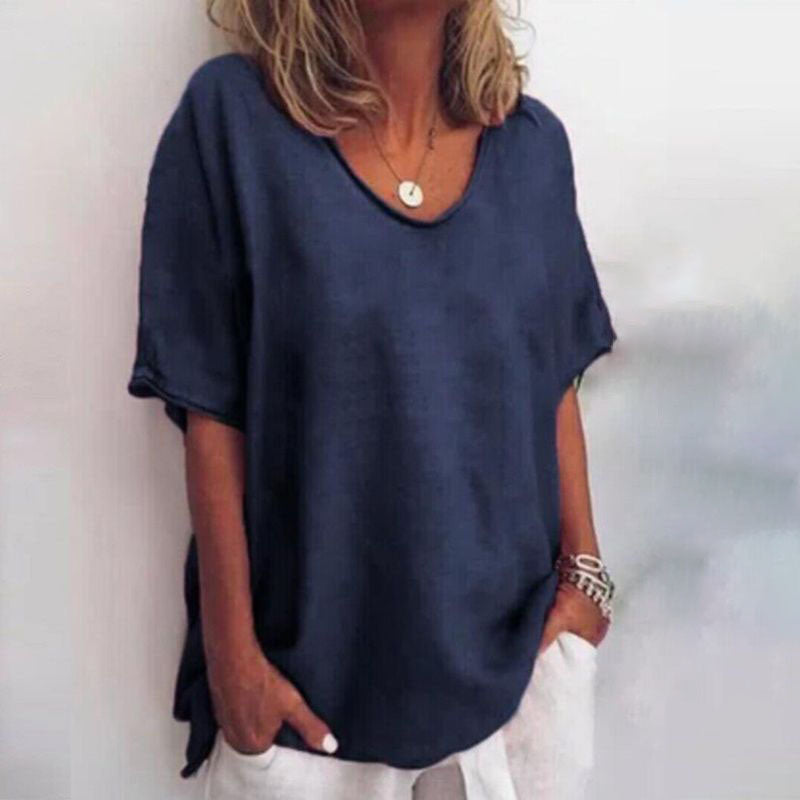 Luna – Sleek Comfort Blouse