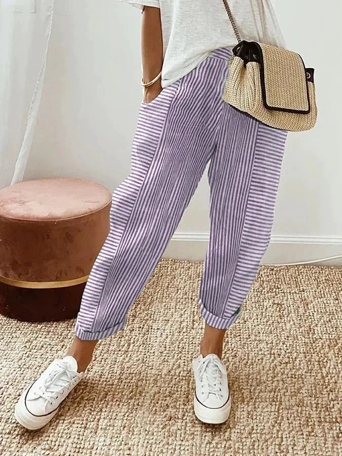 Kahüra - Striped Trousers