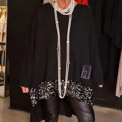 Leah – Chic Feminine Blouse with an Edge
