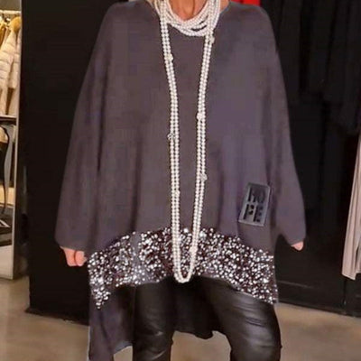 Leah – Chic Feminine Blouse with an Edge