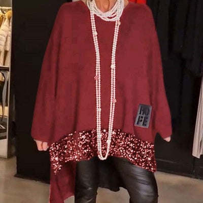 Leah – Chic Feminine Blouse with an Edge