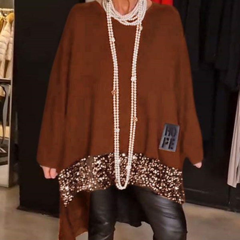 Leah – Chic Feminine Blouse with an Edge