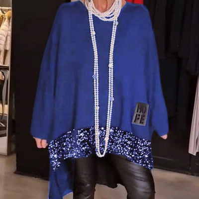 Leah – Chic Feminine Blouse with an Edge