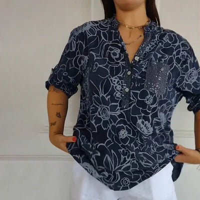 Nora – Stylish Blouse with Unique Design