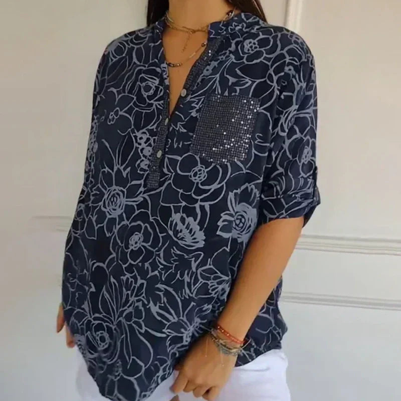 Nora – Stylish Blouse with Unique Design
