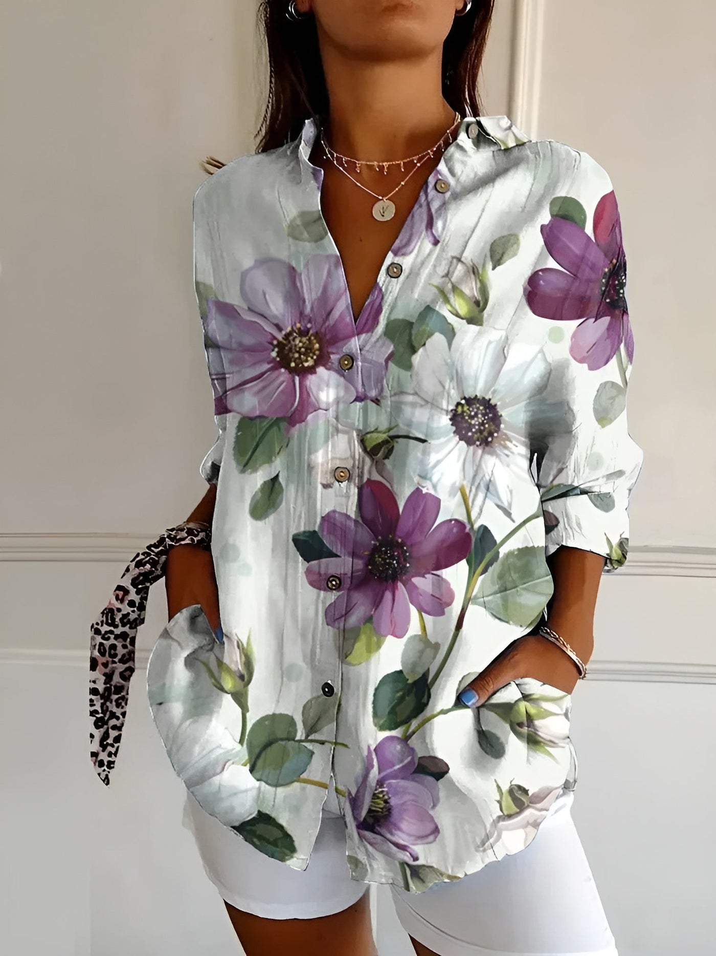 Elena – Stylishly Designed Blouse